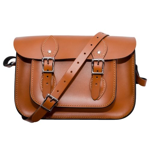 13" Autumn Tan Satchel