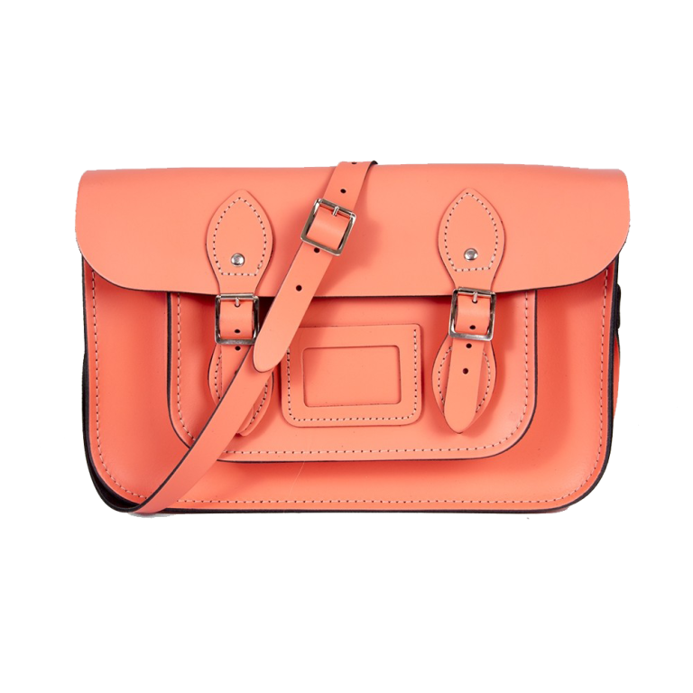 13 Coral Magnetic Satchel 13 Coral Magnetic Satchel