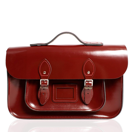13" Oxblood Magnetic Briefcase