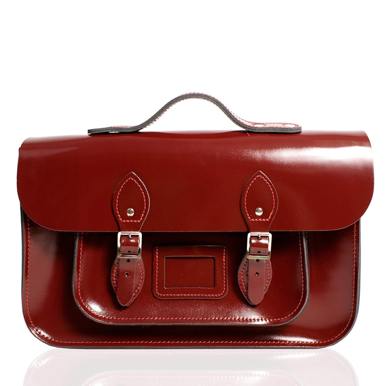 13 Oxblood Magnetic Briefcase 13 Oxblood Magnetic Briefcase