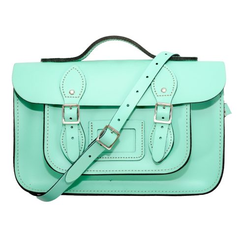 13" Mint Green Magnetic Briefcase