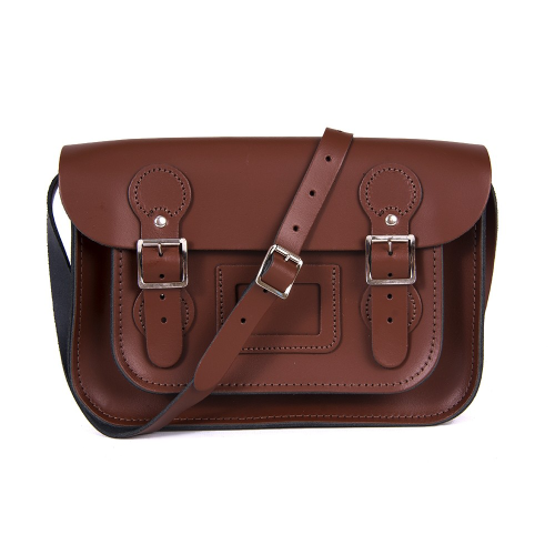 11" Chestnut Circle Satchel