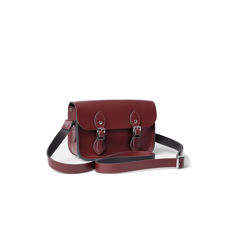 11″ Oxblood Red Satchel 11″ Oxblood Red Satchel
