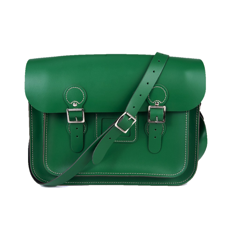 13 Light Green Circle Satchel 13 Light Green Circle Satchel