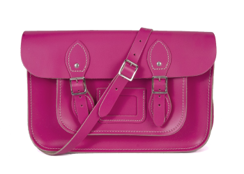15″ Fuchsia Magnetic Satchel