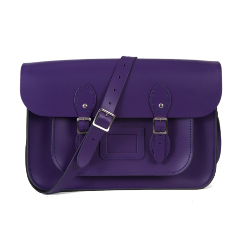 15" Purple Magnetic Satchel