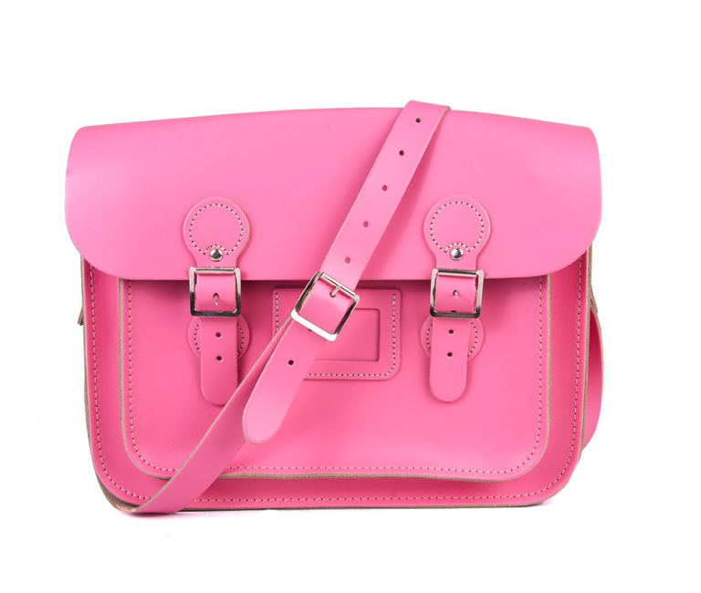 11″ Pink Circle Satchel 11″ Pink Circle Satchel