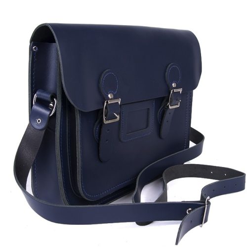 11″ Navy Circle Satchel 11″ Navy Circle Satchel