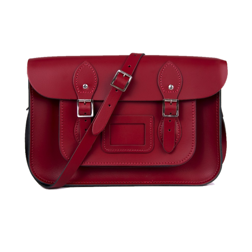 15" Red Satchel