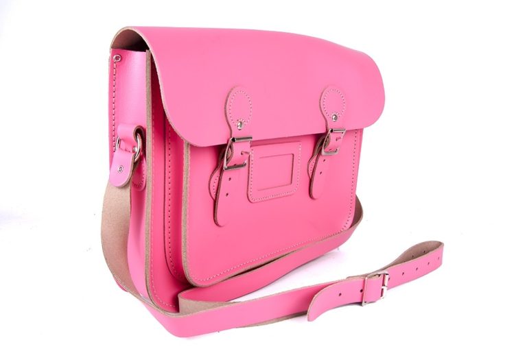 11″ Pink Circle Satchel 11″ Pink Circle Satchel