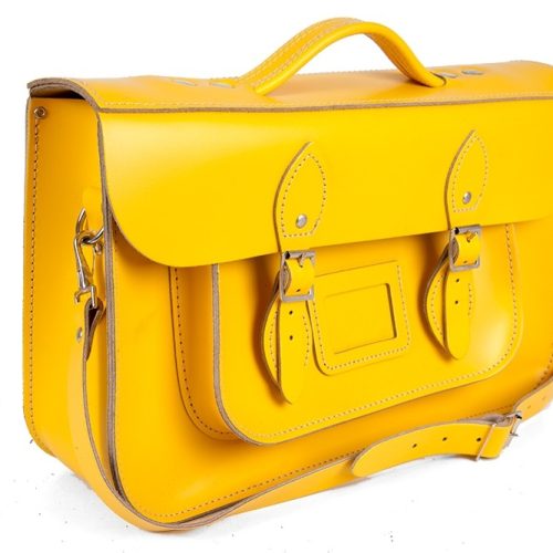 15″ Yellow Magnetic Briefcase