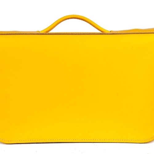 15″ Yellow Magnetic Briefcase