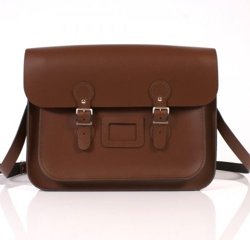 15" Chestnut Circle Satchel