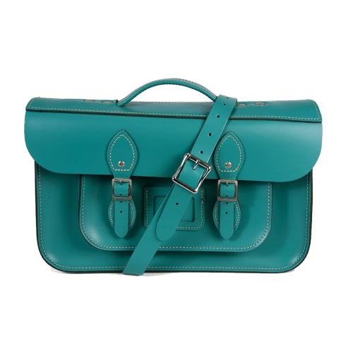 13" Cockatoo Blue Magnetic Briefcase