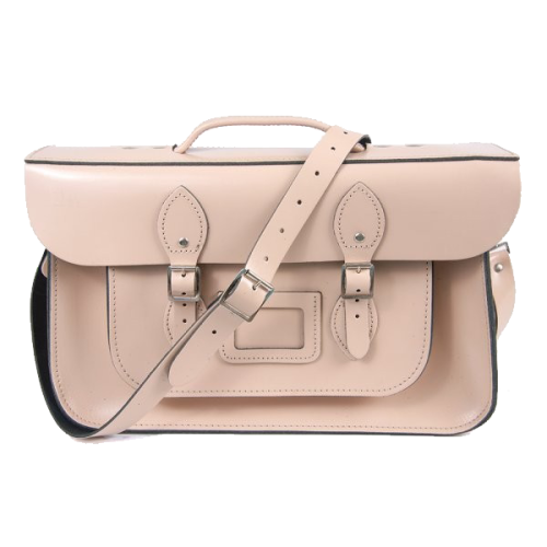 14" Beige Magnetic Briefcase