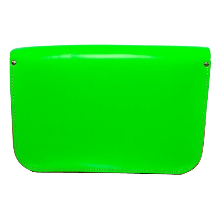 14 Dayglow Green Satchel (2) 14 Dayglow Green Satchel (2)