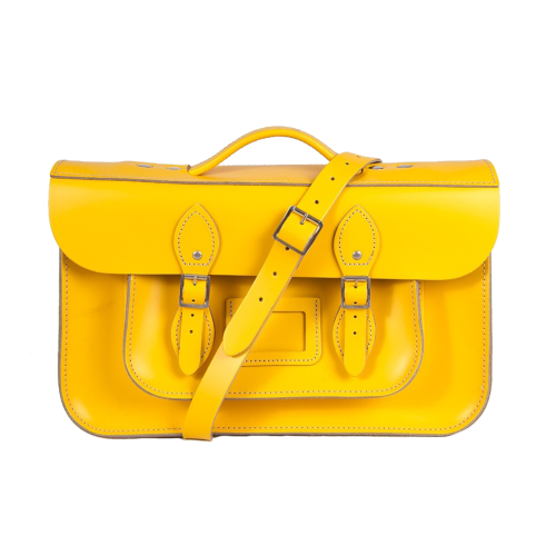 14" Double Yellow Magnetic Briefcase