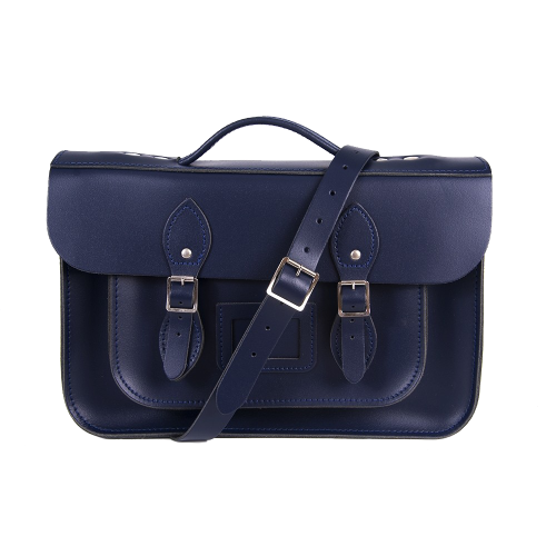 14" Navy Magnetic Briefcase