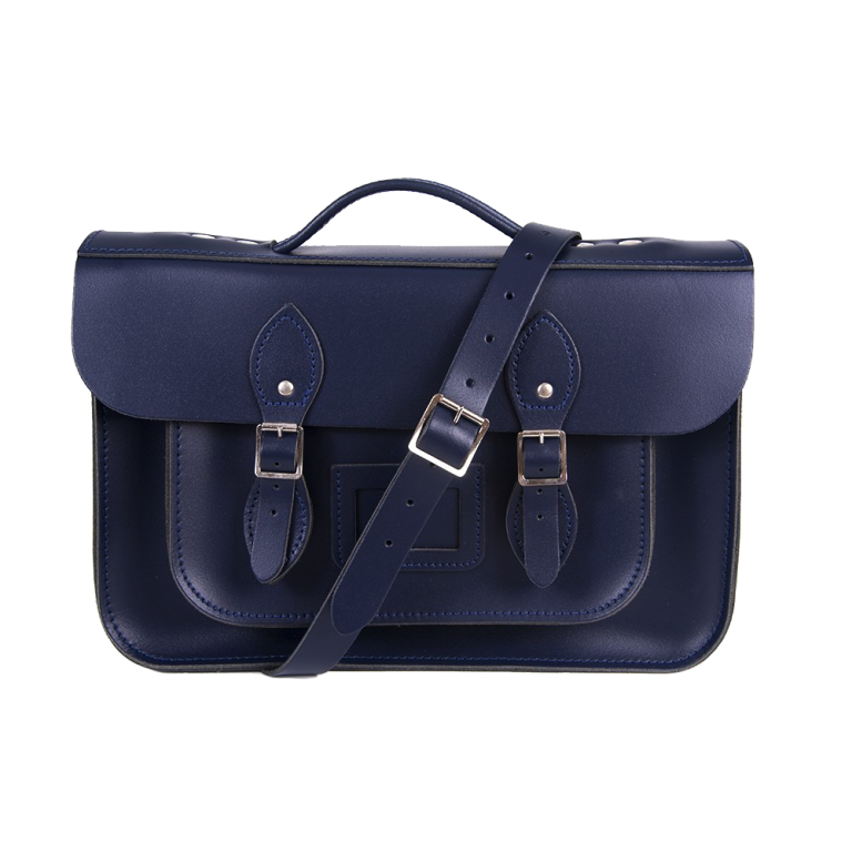 14 Navy Magnetic Briefcase 14 Navy Magnetic Briefcase