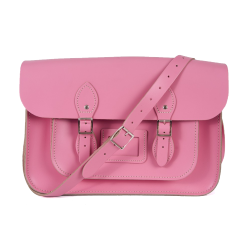14" Pink Magnetic Satchel