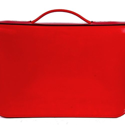 14 RED PATENT ENGLISH LEATHER SATCHEL MAGNETIC BRIEFCASE 3 14 RED PATENT ENGLISH LEATHER SATCHEL MAGNETIC BRIEFCASE 3