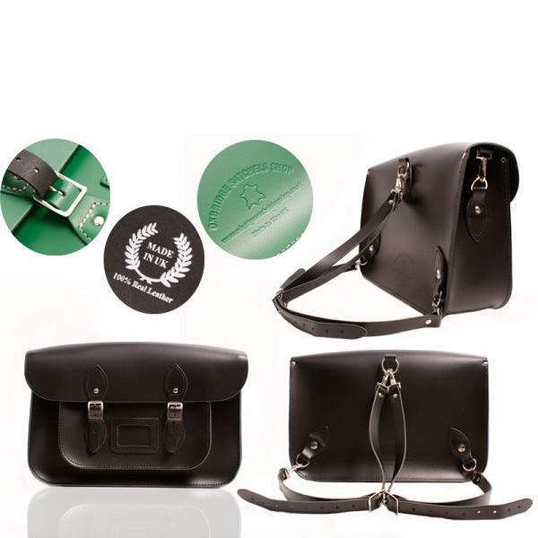 15 Black Backpack Satchel 15 Black Backpack Satchel