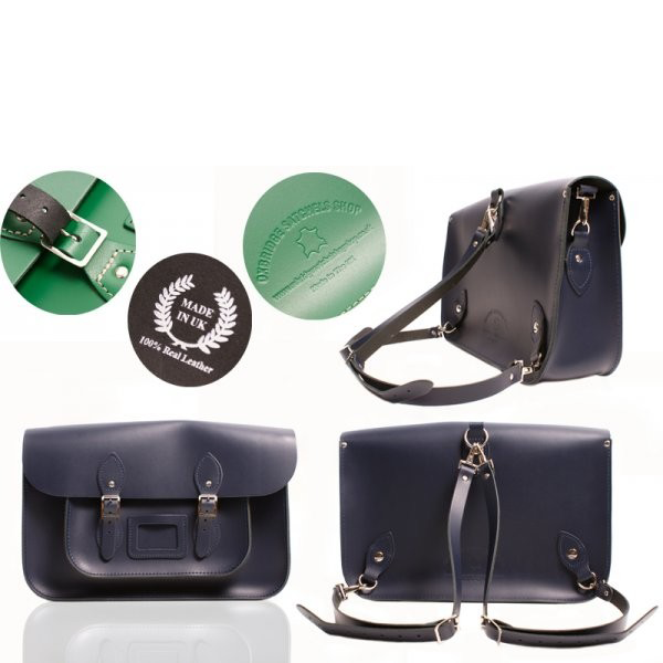 15 Navy Backpack Satchel 15 Navy Backpack Satchel