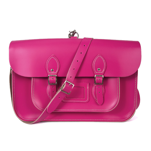 15" Fuchsia Backpack Satchel