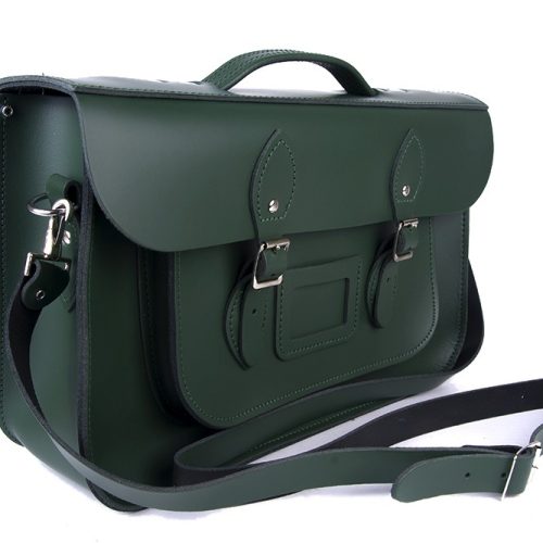 Dark Green Briefcase Satchel 1 Dark Green Briefcase Satchel 1