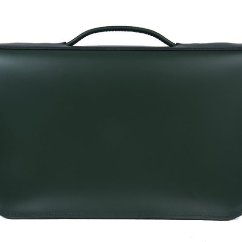 Dark Green Briefcase Satchel2 Dark Green Briefcase Satchel2