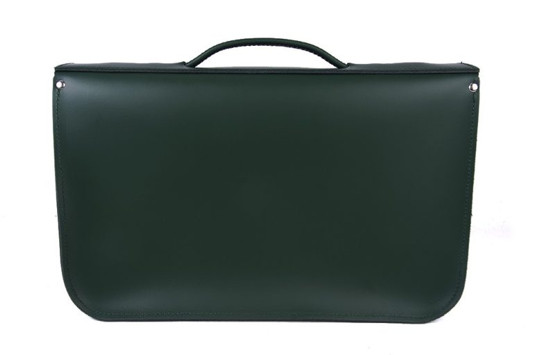 Dark Green Briefcase Satchel2 Dark Green Briefcase Satchel2