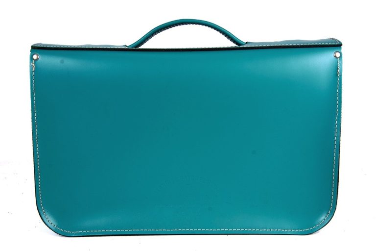 13″ Cockatoo Blue Magnetic Briefcase