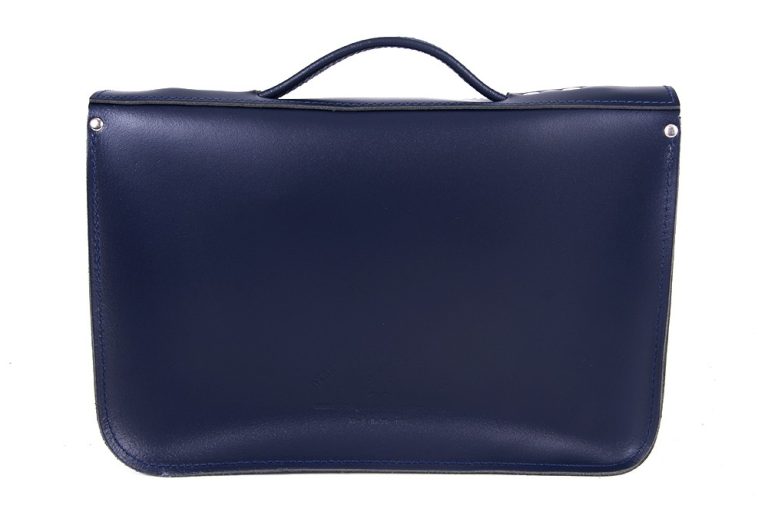 14″ Navy Magnetic Briefcase