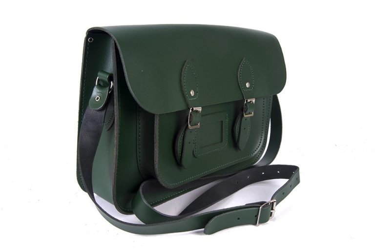 14″ Green Magnetic Satchel 14″ Green Magnetic Satchel
