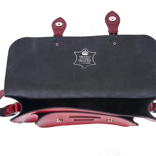 15″ Dark Red Magnetic Satchel 15″ Dark Red Magnetic Satchel