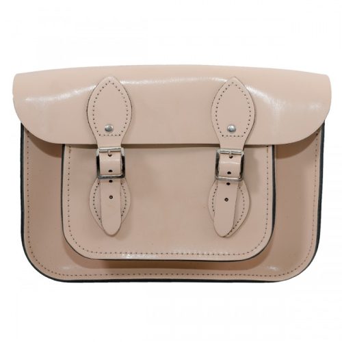 11" Beige Satchel