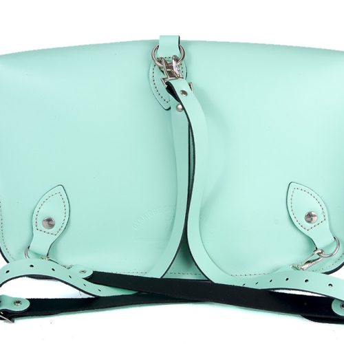 15″ Mint Blue Backpack Satchel 15″ Mint Blue Backpack Satchel