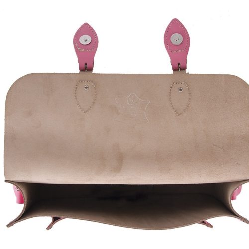 14″ Pink Magnetic Satchel