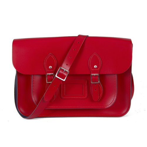 15″ Red Magnetic Satchel