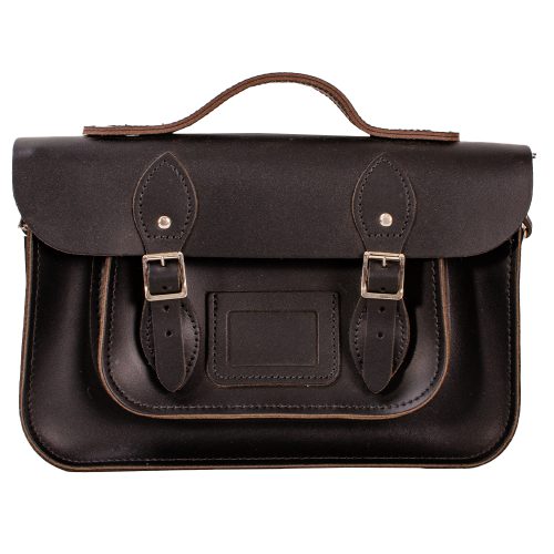 13" Black Magnetic Satchel