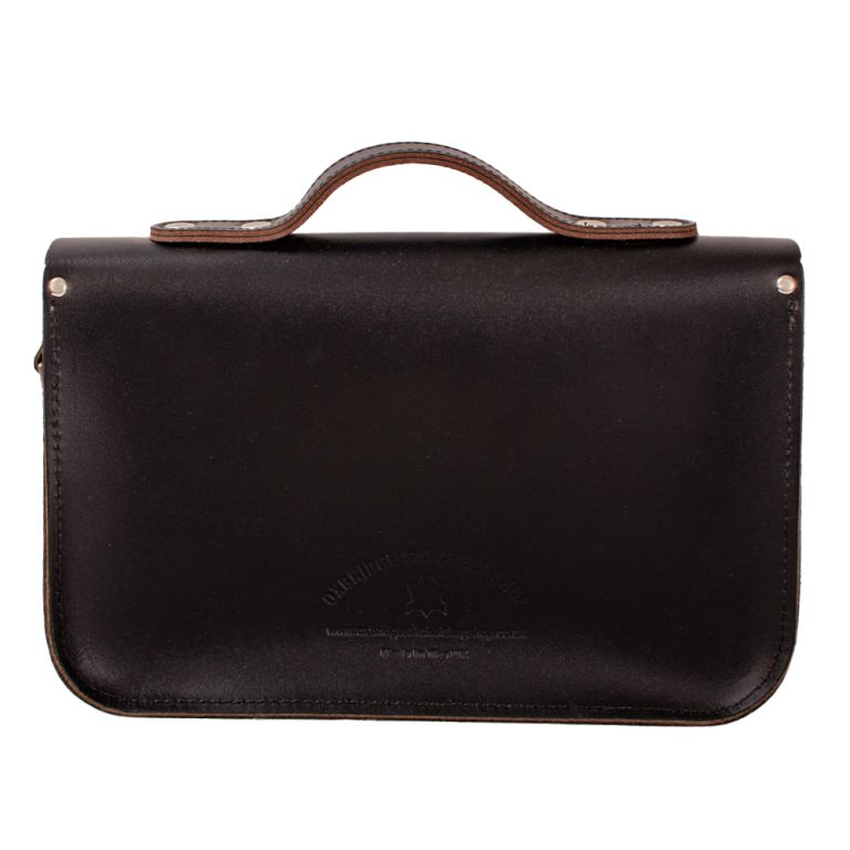 13” magnetic briefcase black c