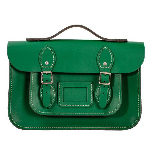 13" Light Green Magnetic Satchel