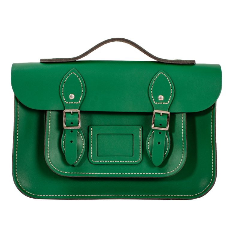 13” magnetic briefcase light green a