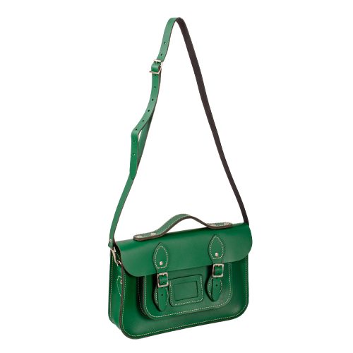 13” magnetic briefcase light green e