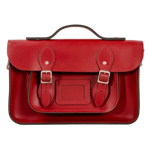 13” magnetic briefcase red a