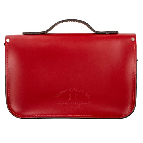13” magnetic briefcase red c