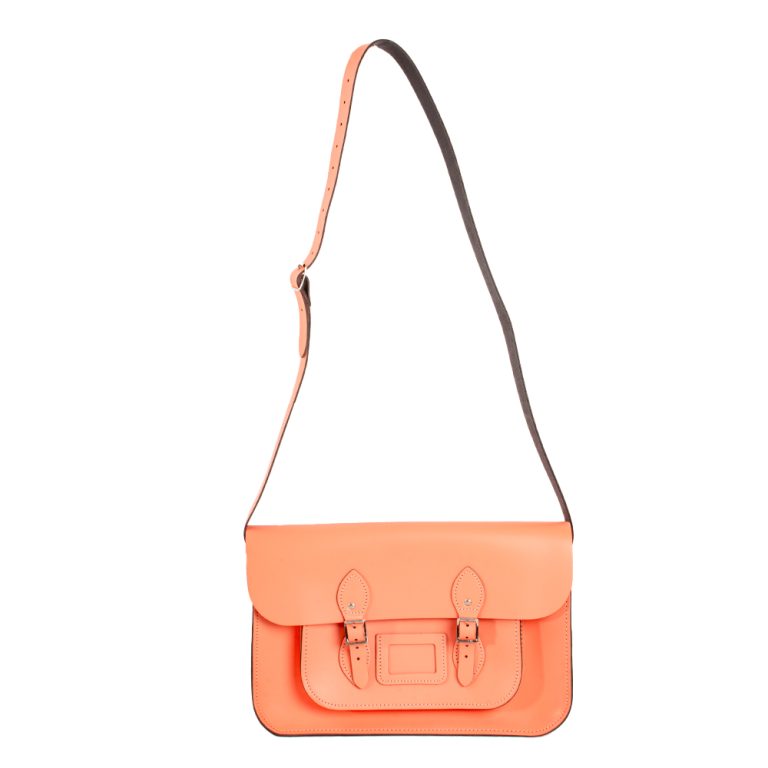 15” NORMAL SATCHEL CORAL E 15” NORMAL SATCHEL CORAL E