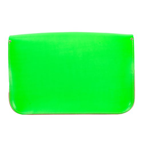 15” NORMAL SATCHEL DAYGLOW GREEN B 15” NORMAL SATCHEL DAYGLOW GREEN B