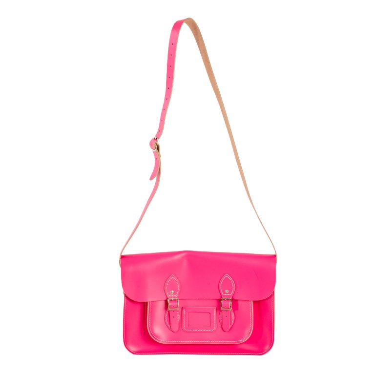 15” NORMAL SATCHEL FUSHIA E 15” NORMAL SATCHEL FUSHIA E