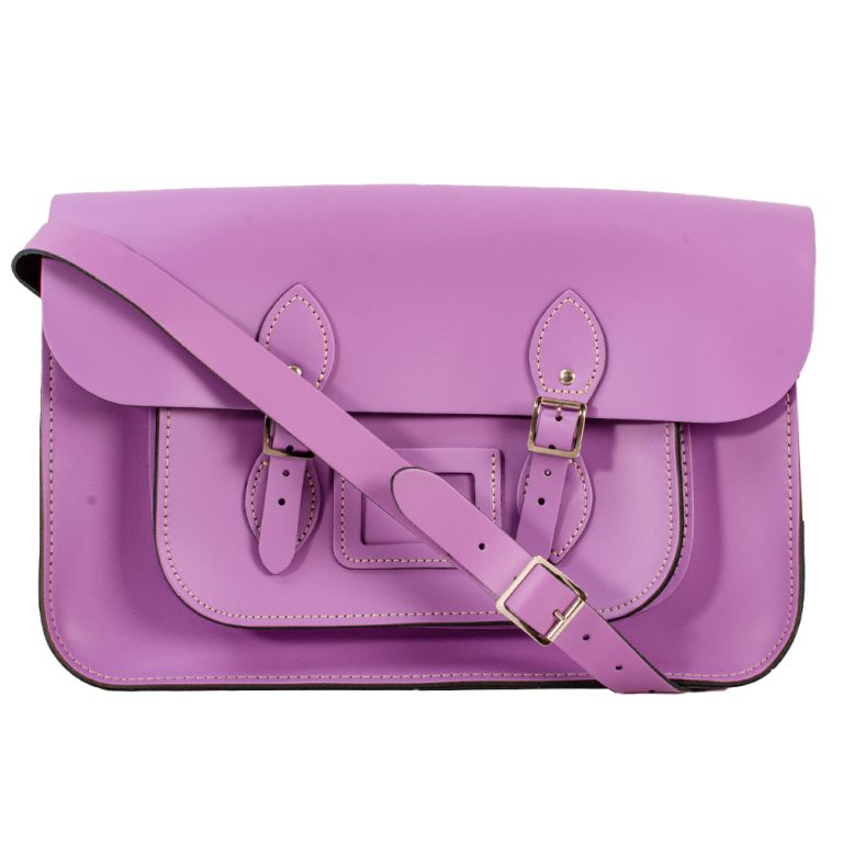 15” NORMAL SATCHEL LILAC D 15” NORMAL SATCHEL LILAC D